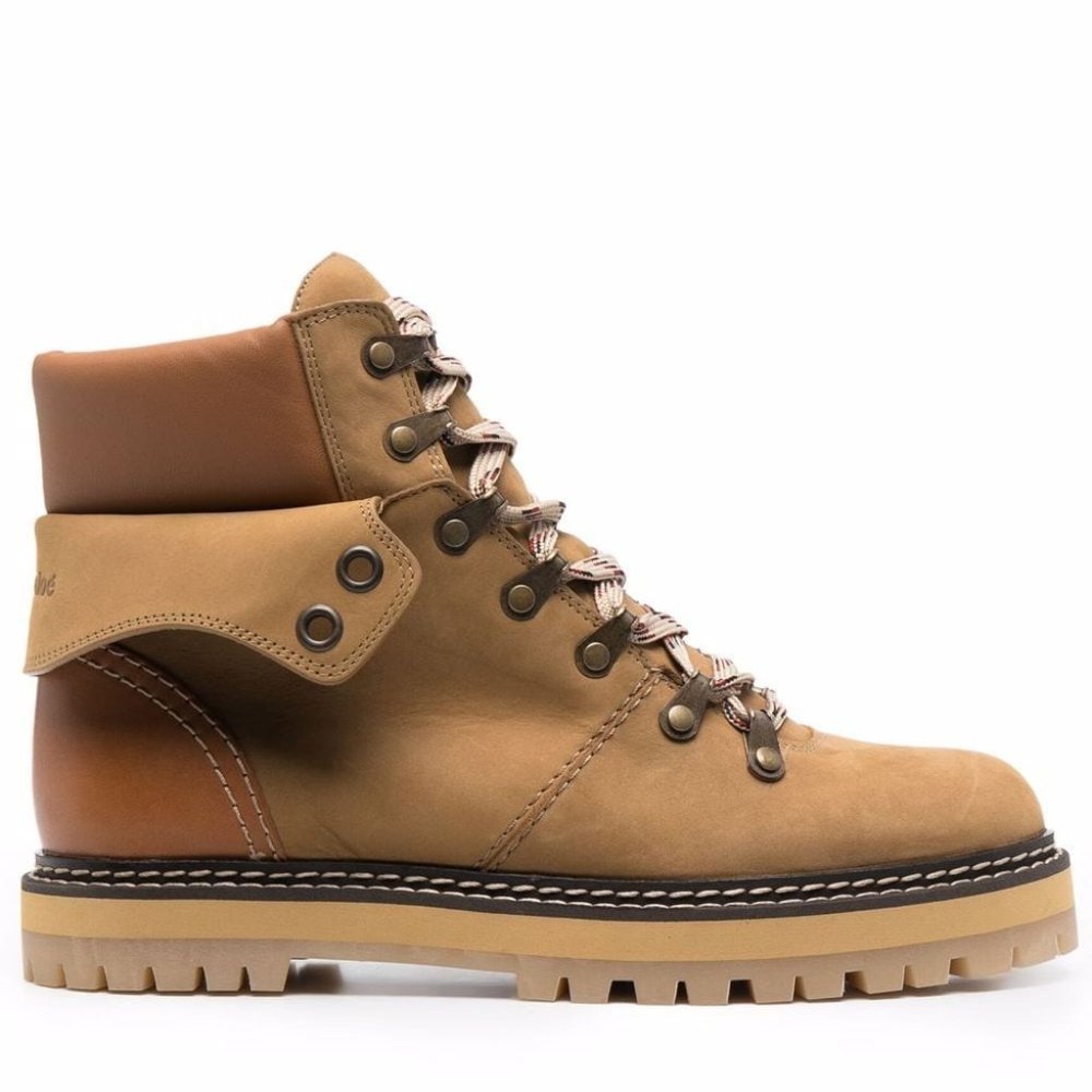 See by Chloé Eileen All Finest Leather Women's Hiking Boots - New!